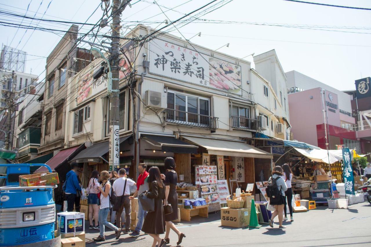 Tsukiji Guest House Kagura Tokyo Exterior photo